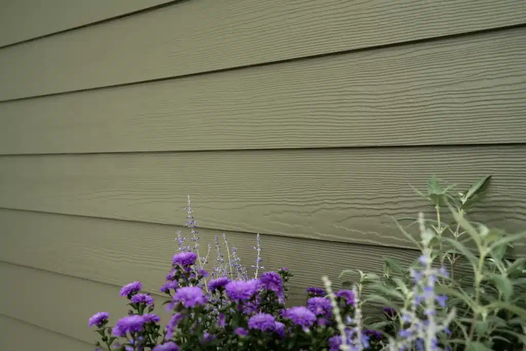 Hardie Pank fahatású, sávos szálcement burkolat Mountain sage