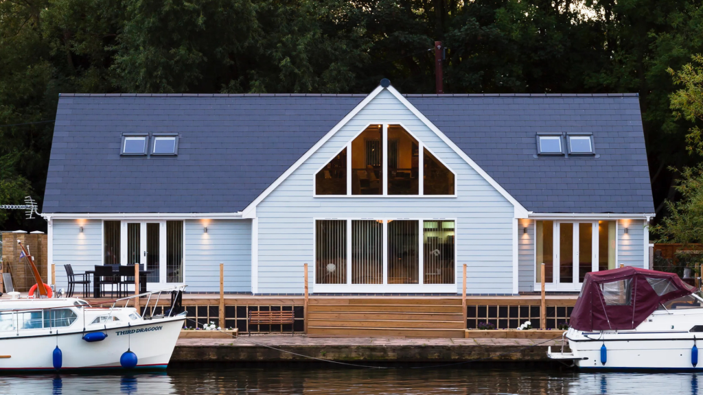 Hardie Plank fahatású sávos szálcement Riverside