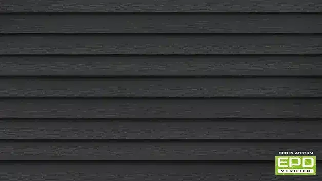 Hardie Plank midnight black burkolat