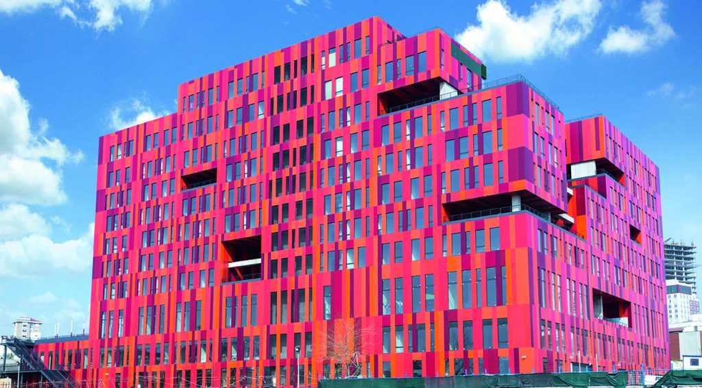 Lapis Han irodaépület ALPOLIC™ A2 alumínium kompozit homlokzattal Isztambulban