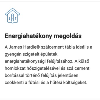 James Hardie® szálcement homlokzatburkolat