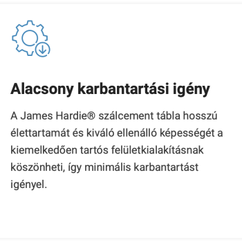 James Hardie® szálcement homlokzatburkolat